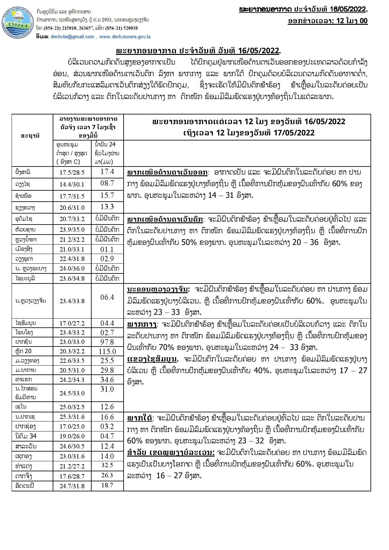 ນະຄອນຫລວງ ຍັງຈະມີຝົນຕົກຢູ່ທົ່ວໄປກວມເອົາ 60%ຂອງພື້ນທີ່ - 281563995 1893379750865796 7364897359090801532 n - ນະຄອນຫລວງ ຍັງຈະມີຝົນຕົກຢູ່ທົ່ວໄປກວມເອົາ 60%ຂອງພື້ນທີ່