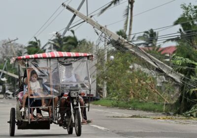 ພາຍຸໄຕ້ຝຸ່ນໂທຣາຈີຖະຫລົ່ມຟີລິບປິນ ເຮັດໃຫ້ນໍ້າຖ້ວມໜັກ ຖືເປັນພາຍຸຫົວທີ 4 ໃນຮອບ 1 ເດືອນ